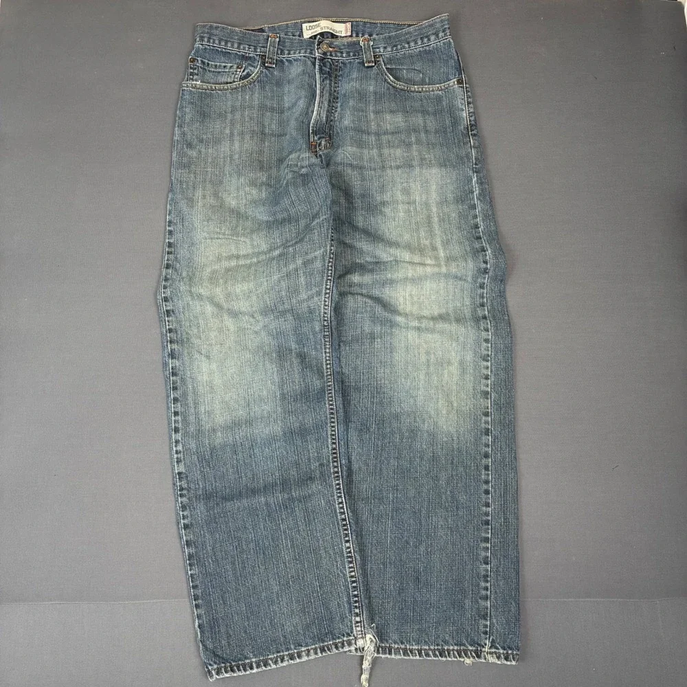 Y2K Levi's 569 Loose Straight Fit Jeans Men's Size 34x30 Baggy